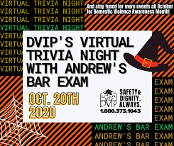 Here are some frightfully good things you can get free in october. Virtual Trivia Night W Andrew S Bar Exam Domestic Violence Intervention Program