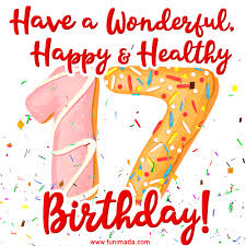 Happy 17th Birthday Animated Gifs Download On Funimada Com