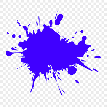 Blue Paint Splash PNG — Free Transparent | CityPNG