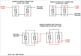 information on commercial generator batteries types sizes