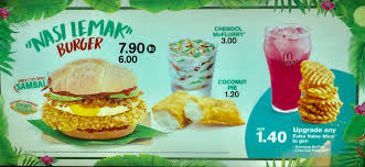 Using the same frying pan, add remaining oil. Mcdonald S Nasi Lemak Burger With Chendol Mcflurry Bandung Mcfizz A Must Try My Pineapple Days