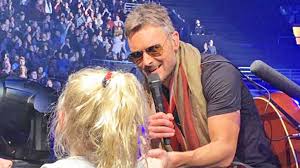 Eric Church Sees Little Girl Front Row At His Show Gives