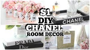 Chanel Dollar Tree Room Decor Youtube Diy Dollar Tree Decor Chanel Room Chanel Decor