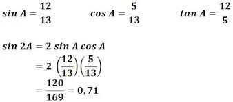 Yang termasuk contoh sudut tumpul adalah … pembahasan : Contoh Soal Trigonometri Sudut Ganda Dan Pembahasannya Sains Seru