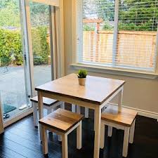 Square Dining Table Farmhouse Breakfast Table Kitchen Table Small Dining Table Small Kitchen Table Square Table Small Kitchen Tables Small Dining Table Kitchen Design Small
