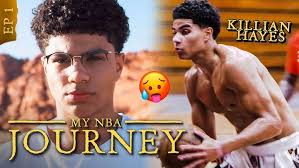 "I Dropped Out Of School To Play Ball." New Pistons PG Killian Hayes Stars  In His Own Reality Show!