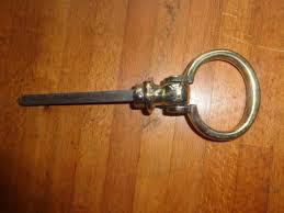 Ancienne Poignee Anneau De Porte En Laiton Laiton Anneau Poignee