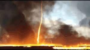 See more ideas about tornado meme, tornado, oklahoma tornado. Fiery Tornado It Looks Very Mesmerizing Cool Art Gif Cool Stuff