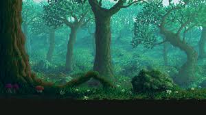 Scene In A Forest For An Old Video Game Project Pixelart Only hasbro can make transformers.