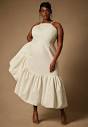 Bridal by ELOQUII Midi Flounce Dress | Eloquii
