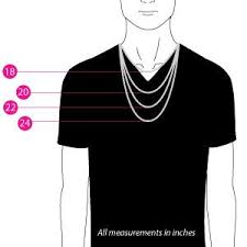 Necklace Size Chart Find The Right Necklace Size Bling