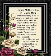 I'll always cherish our movie nights, cooking experiments, and laughter! you're the best listener, the best cook, the best friend, the best mom i could ever ask for. Mother In Heaven Mothers Day Design Corral