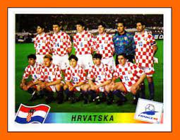 1998 Croacia World Cup Team Football Stickers Teams Fifa World Cup