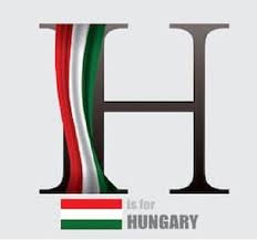 Buchstabe Letter H Is For Hungary Country In Europe Ungarn Land In Europa Hungary Flag Lettering Letters And Numbers