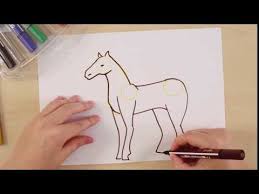 иллюстрация к сказке иван крестьянский сын и чудо юдо легко Risuem Loshad S Pomoshyu Stabilo Youtube