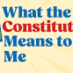 What the Constitution Means to Me by Heidi Schreck event image