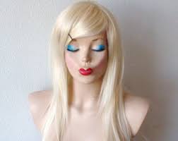 Blonde Scene Wig Etsy