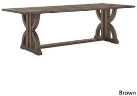 Cafe table with reclaimed wood plank top and industrial style mid century modern hairpin legs. Reclaimed Wood Dining Table Shop The World S Largest Collection Of Fashion Shopstyle