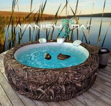 Realtree Max 5 Camo Portable Hot Tub Hot Tub Inflatable Hot Tubs Portable Hot Tub