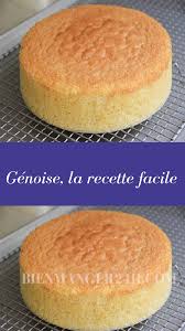Genoise La Recette Facile En 2020 Recette Facile Recette Dessert Recette