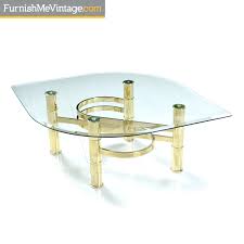 Find coffee table from a vast selection of woodenware. Vintage 1980s Gold Coffee Table With Leaf Shaped Glass