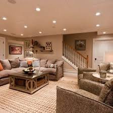 Basement Remodel Ceiling Option Recessed Lighting And Carpet Ideas Home Home Decor Cozy Basement