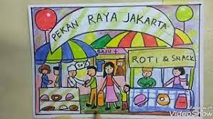 Pasar malam pack 01 by ali cafe hao yeah! Cara Menggambar Dan Mewarnai Pasar Malam Dan Pekan Raya Jakarta Youtube