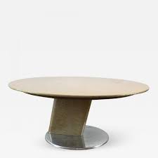 Round or square, rectangular or asymmetric, our eclectic collection of modern coffee tables features beautiful designs for every contemporary space, guaranteed to garner attention in living room, office or den. Saporiti Post Modern Round Coffee Table