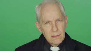 Older Priest Shows Concern On Green Stock Footage Video (100% Royalty-free)  16253728