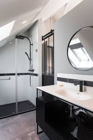 Maison Ile De France Renovation Avec Extension Salle De Bain Salle De Bains Verriere Maison