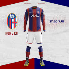 Choose the bologna fc clothing you like: Bologna Home Kit X Macron