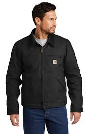 It contains welt handwarmer pockets, a zipped chest pocket. Carhartt Duck Detroit Jacket Product Sanmar