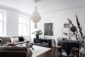 It will read white without the shadows and reflection that you would get from a clean or crisp white paint. High Contrast Living Room Coco Lapine Designcoco Lapine Design