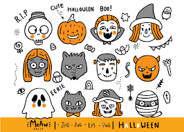 Find & download free graphic resources for halloween mummy. Cartoon Cute Head Monster Halloween Graphic By Meawsally Creative Fabrica