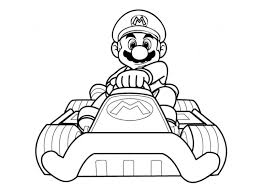 Mario Kart Para Colorear