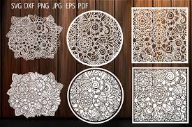 Download Floral Pattern Svg Flower Background Zentangle Template Free Design Of The Week Design Bundles