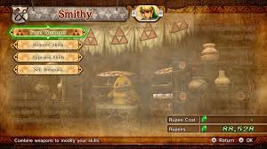 This guide essentially details everything you need to know about unlocking warriors and unlocking weapons in hyrule warriors legends: . Smithy Hyrule Warriors Zelda Wiki