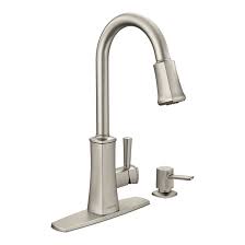 Maybe you would like to learn more about one of these? Moen Bridgestone 1 Handle Pull Down Kitchen Faucet Stainless Steel 87038srs Rona