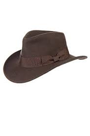 Indiana Jones Crushable Wool Fedora Hat Wool Fedora Hat Wool Fedora Fedora Hat