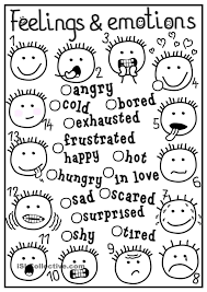Feelings And Emotions Matching Feelings Activities Feelings And Emotions Emotions