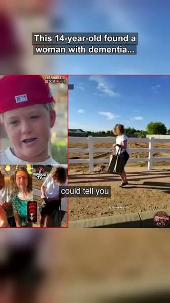 A 14-year-old Arizona boy is being recognized as a hero after helping an  elderly woman with dementia who was found wandering alone in temperatures  exceeding 100°F in Gilbert, Arizona. Royal Cothrun was
