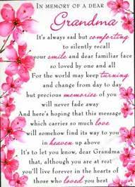 In loving memory quotesof granny : Grandmother Memorial Quotes Memory Quotesgram