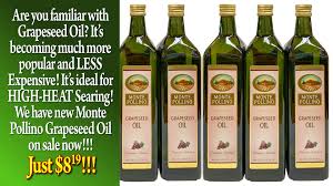 Monte Pollino Grapeseed Oil In 2020 Grapeseed Grapeseed Oil Oils