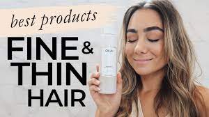 These will help revitalize damaged hair and prevent. Best Products For Fine Thin Hair 2018 Youtube