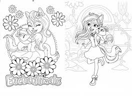 Alternatywnie można pokusić się o delikatny w dotyku papier satynowy przeznaczony do druku cyfrowego. Enchantimals Coloring Pages 70 Pictures Print For Free