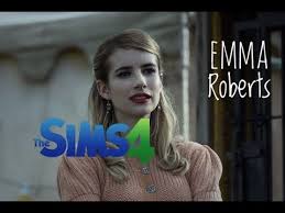 Дочь актёра эрика робертса и племянница джулии робертс. Emma Roberts Amerikanskaya Istoriya Uzhasov Sims 4 Sozdanie Personazha 11 Youtube