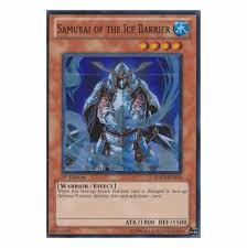 Maybe you would like to learn more about one of these? Yugioh Ha03 Samurai Of The Ice Barrier En019 Super Rare Card