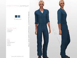 Download sims 4 cc careers outfits and interacts with all mirrors and dressers. Kouukie S Mechanic Jumpsuit