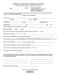 Fillable Online Nursing Unc Bsn Transcript Evaluation Request Form School Of Nursing Nursing Unc Fax Email Print Pdffiller