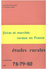 Marché des halles de menton. Etudes Rurales N 78 80 1980 Foires Et Marches Ruraux En France Persee